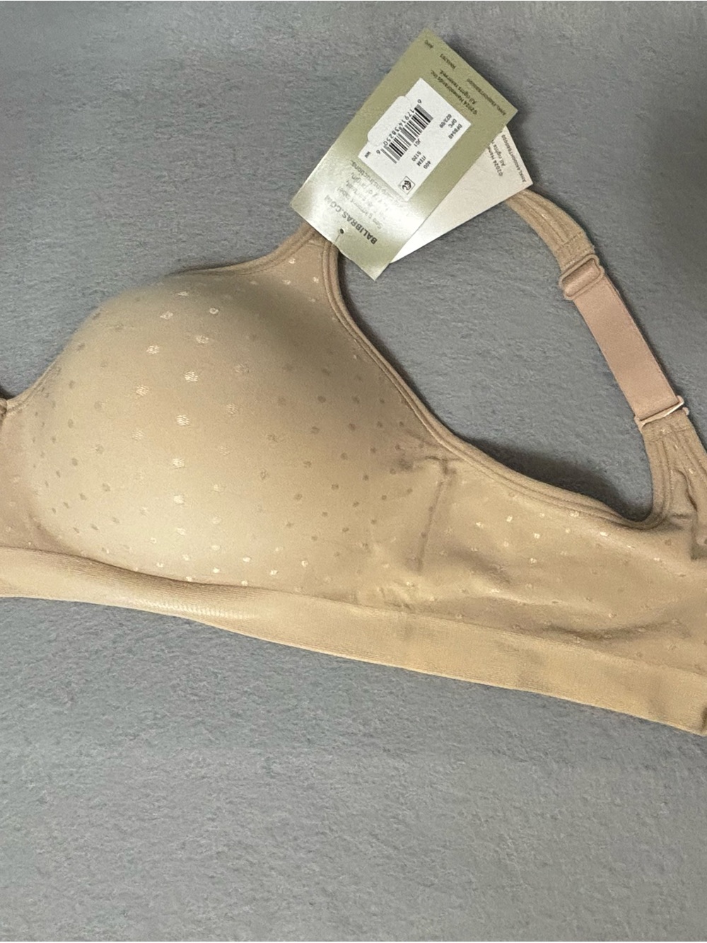 Bali Comfort Revolution 34C Beige Wireless Seamless Lightly Lined Bra DF6600 - Picture 5 of 8